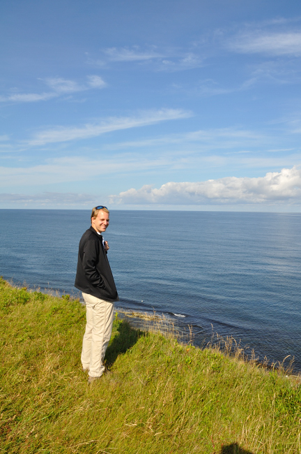 Showing Wesley the Cabot Trail