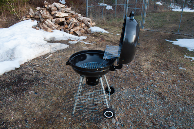 Our new cooker… charcoal!